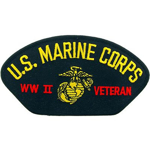 U.S. Marine Corps World War II Veteran Patch U.S. Marine Corps World War II Veteran Patch
