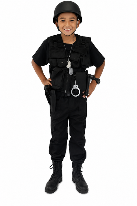 Kids Police Team Leader Costume