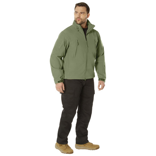 OD Green Tactical Soft Shell Jacket