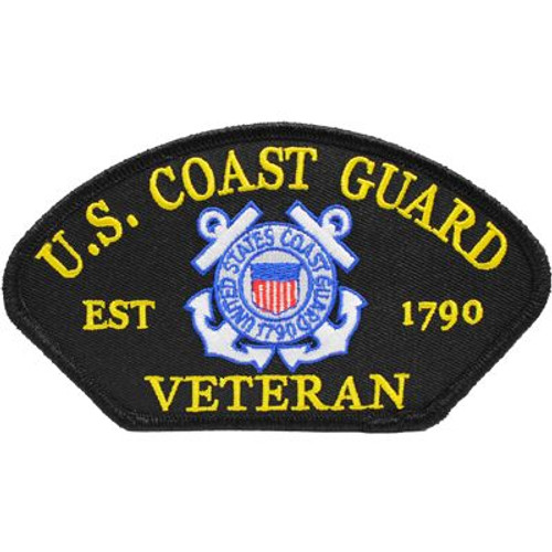 US Coast Guard Veteran Patch US Coast Guard Veteran Patch