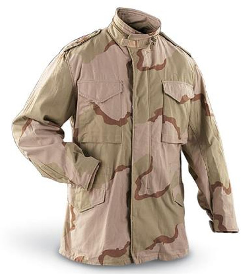 Used US 3 Color Desert M 65 Field Jacket Used US 3 Color Desert M 65 Field Jacket