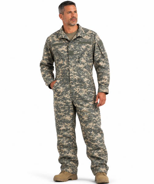 USGI Tan Combat Vehicle Crewman Coveralls