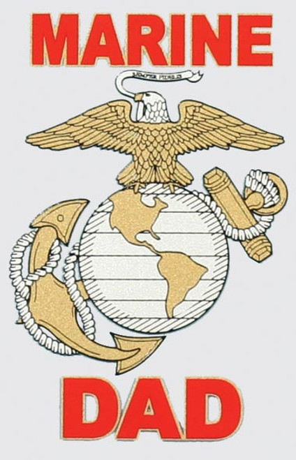 Marine Dad Decal Marine Dad Decal