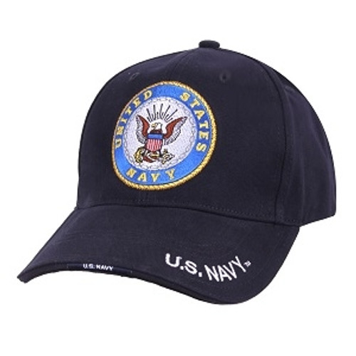 US Navy w/Emblem Baseball Cap US Navy w/Emblem Baseball Cap