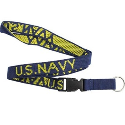 US Navy Lanyard Keychain - Neck Strap Key Ring US Navy Lanyard Keychain - Neck Strap Key Ring