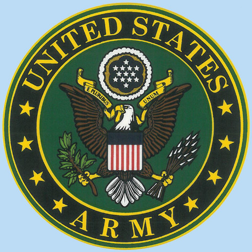 UV Resistant U.S. Army Sticker UV Resistant U.S. Army Sticker