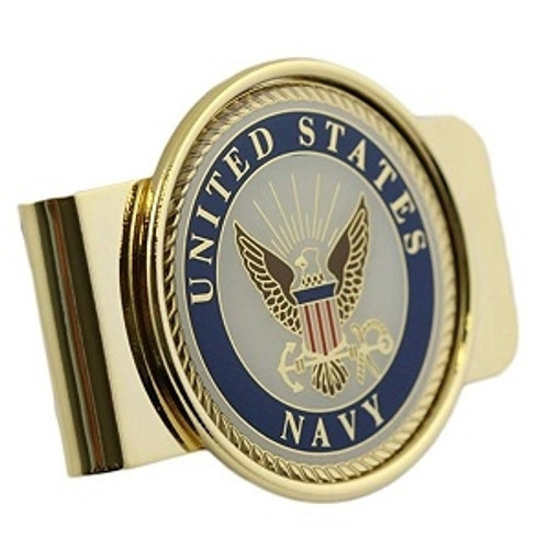 US Navy Logo Money Clip Military Money Clip US Navy Logo Money Clip Military Money Clip