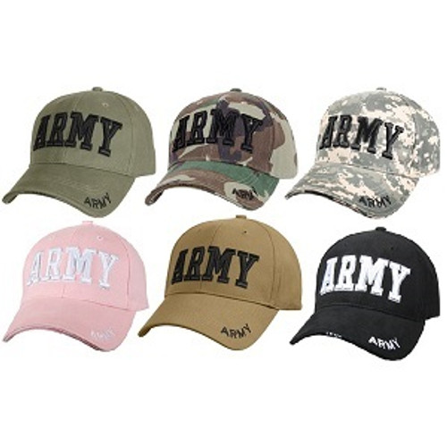 US Army Text Baseball Cap US Army Text Baseball Cap