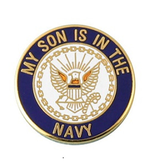 My Son is in the Navy Lapel Pin My Son is in the Navy Lapel Pin