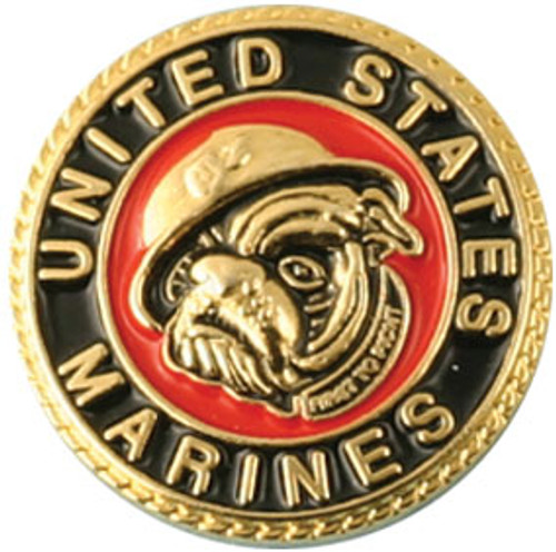 Marine Bull Dog Hat Pin Marine Bull Dog Hat Pin