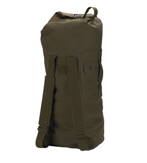 OD Canvas Double Strap Duffle Bag OD Canvas Double Strap Duffle Bag