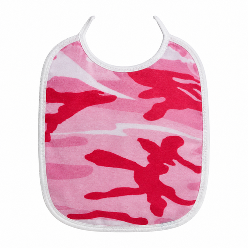 Pink Camo Baby Bib