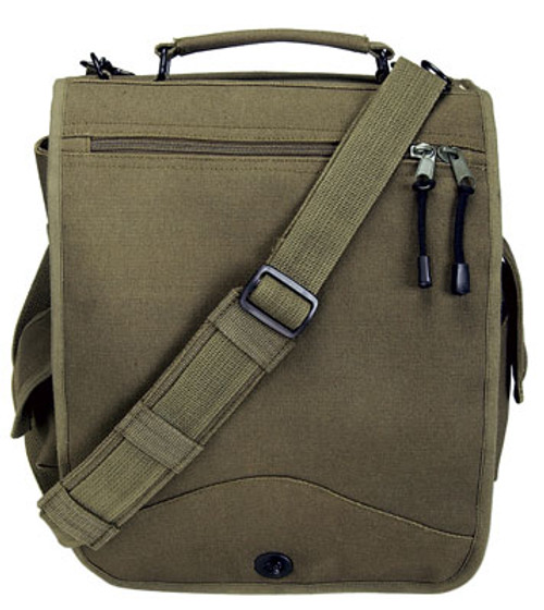 Olive Military M-51 Engineers Canvas Field Shoulder Bag  