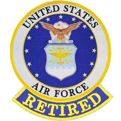 USAF Retired Patch