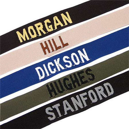 Personalized Military Name Tapes Personalized Military Name Tapes