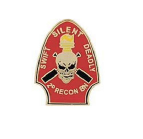 2nd Recon BN. Lapel Pin