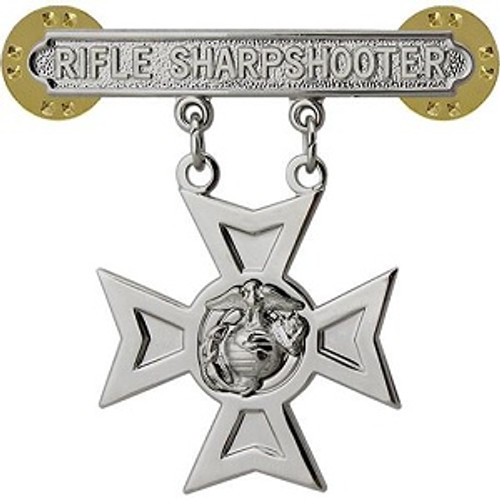 Marine Corps Rifle Sharpshooter Qualification Badge Marine Corps Rifle Sharpshooter Qualification Badge