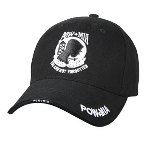 Deluxe POW/MIA Low Profile Baseball Cap Deluxe POW/MIA Low Profile Baseball Cap