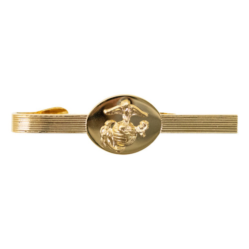 Marine Corps Tie Clasp: Non-Commissioned Officer NCO - 24K Gold Plated Marine Corps Tie Clasp: Non-Commissioned Officer NCO - 24K Gold Plated