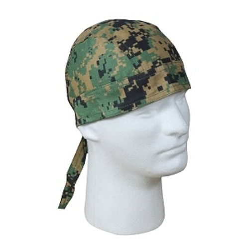Woodland Digital Camo Headwrap Woodland Digital Camo Headwrap