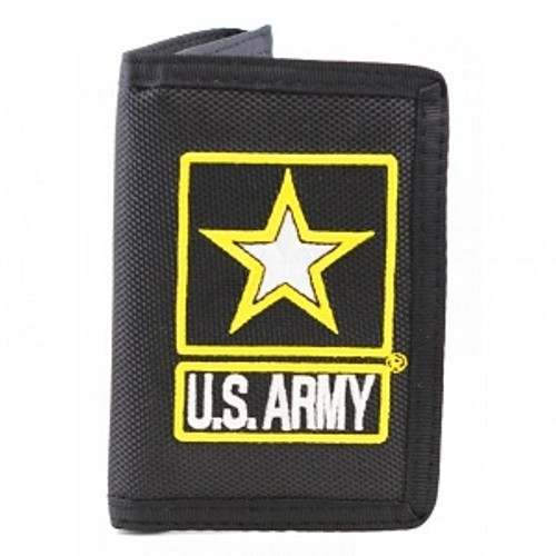 US Army Star Logo Trifold Wallet US Army Star Logo Trifold Wallet
