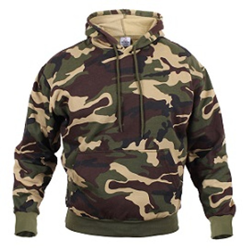 Fleece Lined Pullover Camo Hoodie Sweatshirt Fleece Lined Pullover Camo Hoodie Sweatshirt