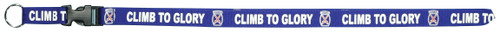 10th Mountain Climb To Glory Lanyard Keychain 10th Mountain Climb To Glory Lanyard Keychain