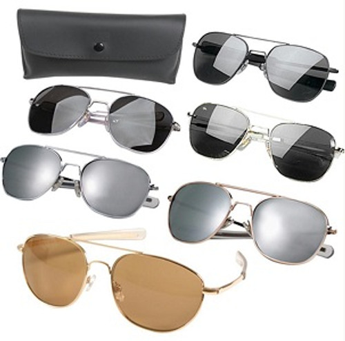 Military Style Aviator Glasses Military Style Aviator Glasses