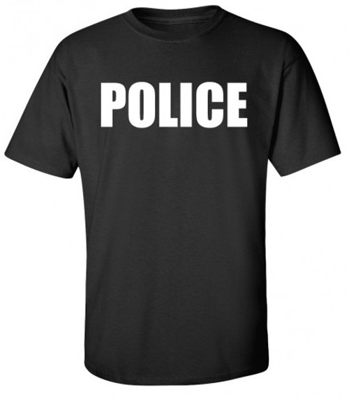 POLICE T-Shirts - Double Sided