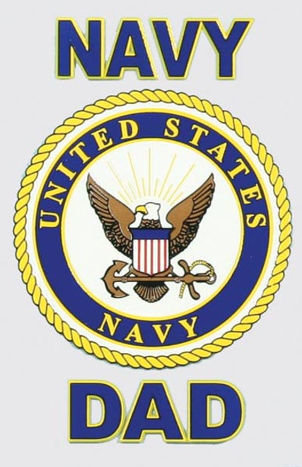 Navy Dad Sticker Navy Dad Sticker