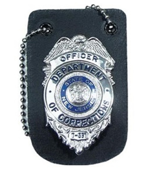 Leather Oval Neck Badge Holder Leather Oval Neck Badge Holder