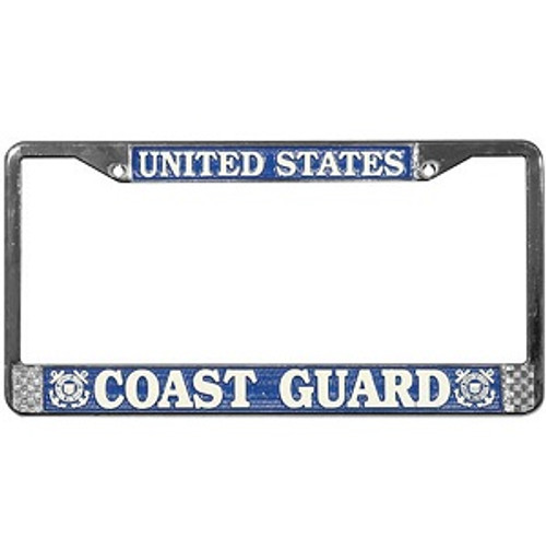 US Coast Guard License Plate Frame US Coast Guard License Plate Frame
