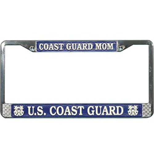 US Coast Guard Mom License Plate Frame US Coast Guard Mom License Plate Frame