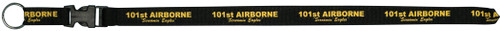 US Army 101st Airborne Lanyard Keychain - Neck Strap Key Ring US Army 101st Airborne Lanyard Keychain - Neck Strap Key Ring