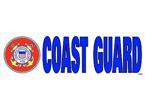 Coast Guard Bumper Sticker Coast Guard Bumper Sticker