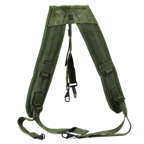 Used US GI Military Surplus LC II Y Suspenders 