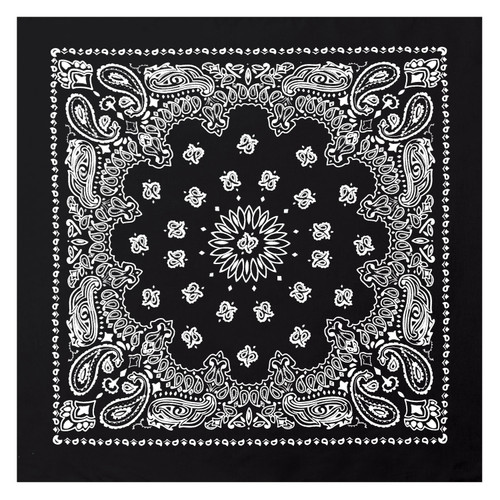 Black Paisley Bandana Black Paisley Bandana