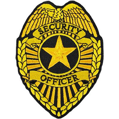 Security Officer Shield Patch Security Officer Shield Patch