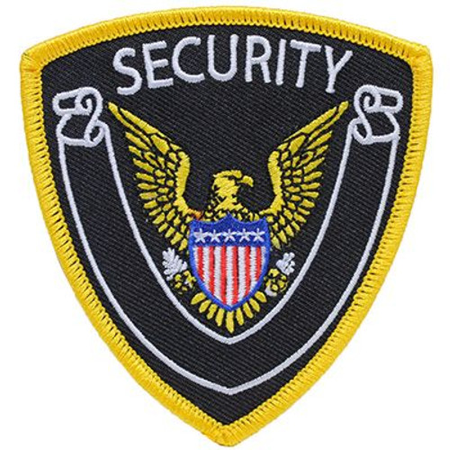 Security Shield Patch w/Eagle Security Shield Patch w/Eagle