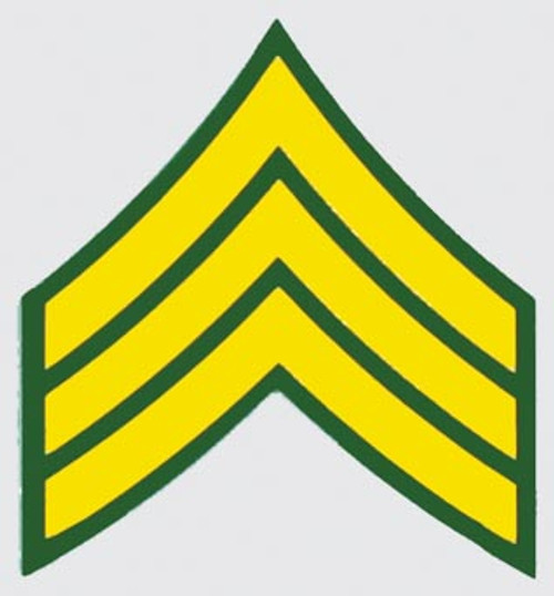 US Army Sergeant Sticker