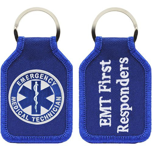EMT Embroidered Key Chain EMT Embroidered Key Chain