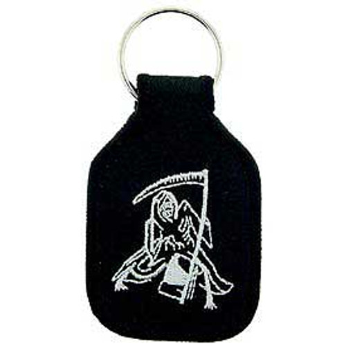 Fear The Reaper Embroidered Key Chain