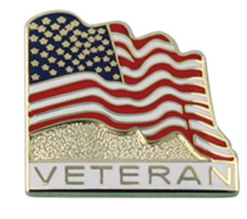 American Flag Veteran Lapel Hat Pin American Flag Veteran Lapel Hat Pin