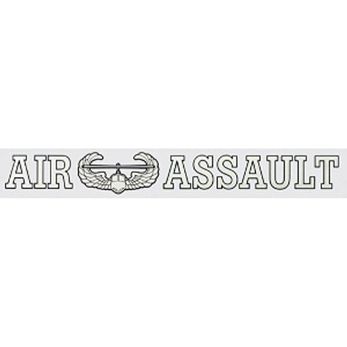 US Army Air Assault Decal Window Strip US Army Air Assault Decal Window Strip