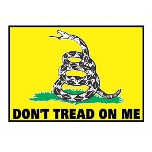 Don't Tread on Me Vinyl Decal Don't Tread on Me Vinyl Decal