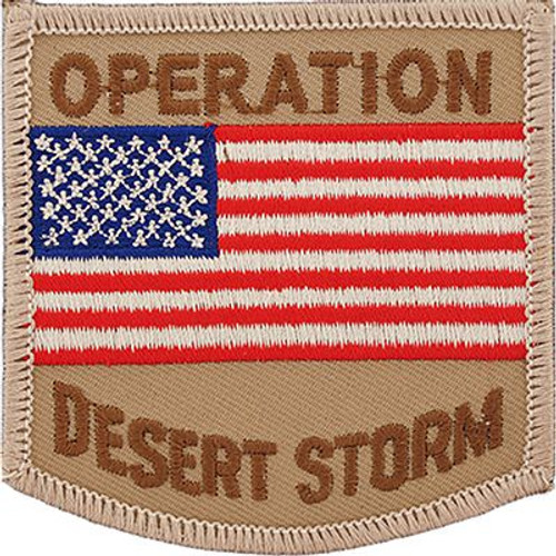 Operation Desert Storm w/flag Patch