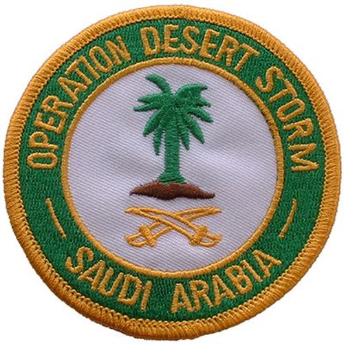 Operation Desert Storm-Saudi Arabia Patch Operation Desert Storm-Saudi Arabia Patch