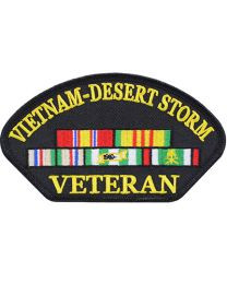Vietnam Desert Storm Veteran Patch