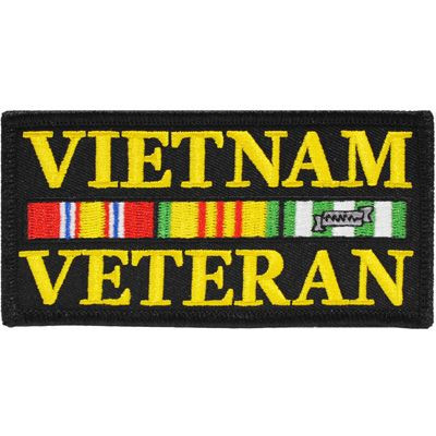 U.S. Navy Vietnam Veteran Patch w/ribbon