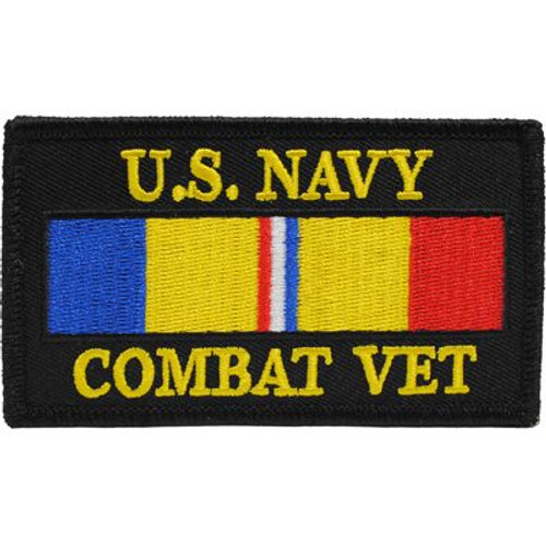 U.S. Navy Combat Veteran Patch U.S. Navy Combat Veteran Patch